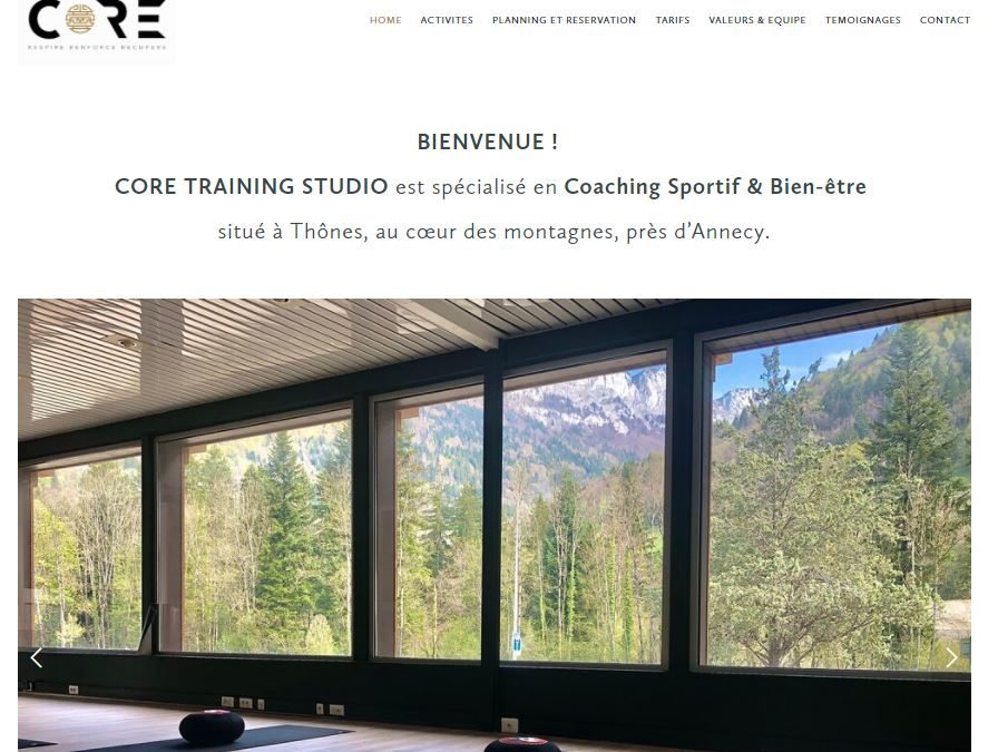 CAS CLIENT : Core Training Studio